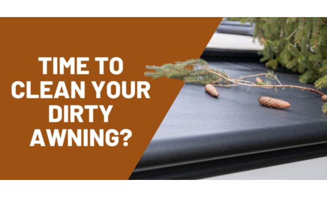 Dirty RV Awning