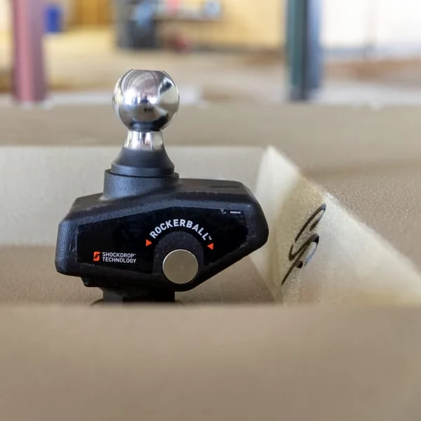 RockerBall Shock-Absorbing Hitch Ball