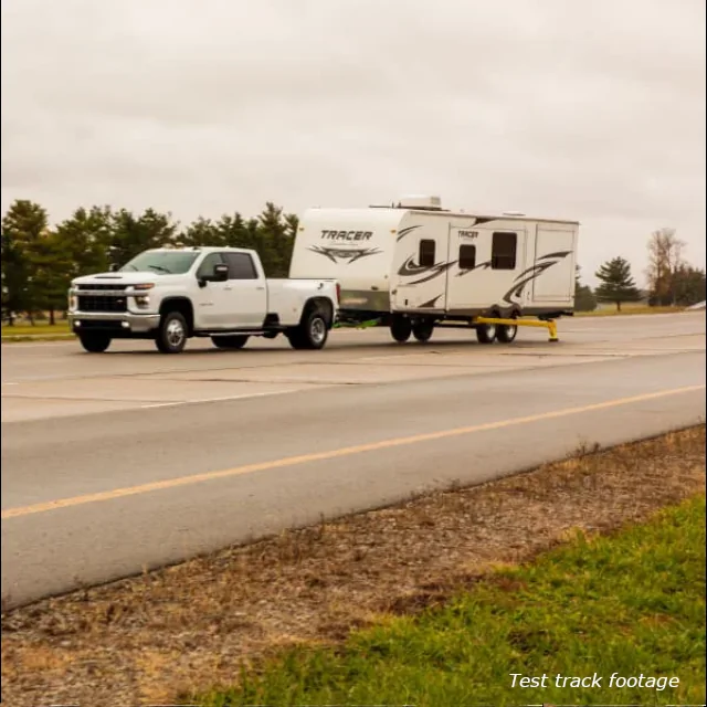 Testing True Course Electronic Sway Control on Truck