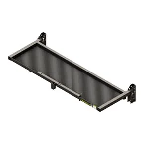 68-1/2&quot; Flip Down Storage Rack with Mounting Brackets