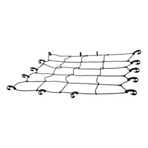 CURT 44&quot; x 38&quot; Elastic Cargo Net for Roof Basket #18200