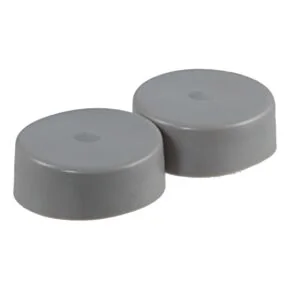 CURT 2.44&quot; Bearing Protector Dust Covers (2-Pack) #23244