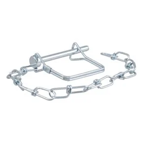 CURT 1/4&quot; Safety Pin with 12&quot; Chain (2-3/4&quot; Pin Length) #25012
