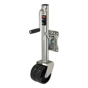 CURT Marine Jack with Dual 6&quot; Wheels (1,500 lbs, 10&quot; Travel) #28155