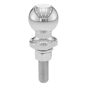 CURT 2&quot; Trailer Ball (3/4&quot; x 3&quot; Shank, 3,500 lbs., Chrome, Packaged) #40073