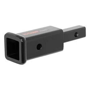 CURT Receiver Tube Adapter (1-1/4" to 2" Shank, Not for Towing Use, 6-1/4" Length) #45785