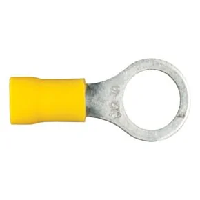 CURT Ring Terminals (12-10 Wire Gauge, 3/8&quot; Stud Size, 100-Pack) #59538