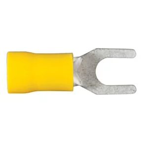 CURT Spade Terminals (12-10 Wire Gauge, #10 Stud Size, 100-Pack) #59631