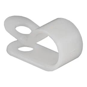 CURT 3/8&quot; I.D. Convoluted Slit Loom Tube Clamps (25-Pack) #59828