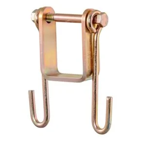CURT Trailer Safety Chain Holder Bracket (2&quot; Shank) #45806