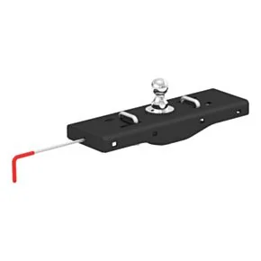 CURT Double Lock EZr Gooseneck Hitch, 2-5/16&quot; Ball, 30K (Brackets Required) #60619