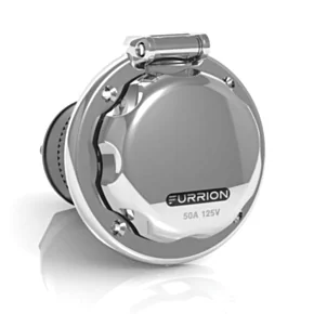 Furrion Powersmart™ Inlet - 50A, 125/250V, Stainless Steel #F52INS-SS