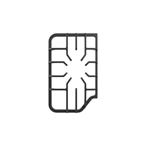 Furrion Replacement Left-Hand Grate for Chef Collection Gas Cooktop #C-FGH4ZSA-SS-Lgrate