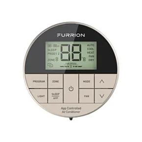 Furrion Chill&reg; Enhanced Multi-Zone RV Wall Thermostat with App Control (R410A Refrigerant Compatible) #FACW12APZA