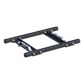 CURT Replacement Silverado, Sierra 2500, 3500, Ford F250, F350 Puck System 5th Wheel Adapter with Standard Rails, 25,000 lbs #16027