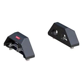 CURT 16029 Replacement Chevrolet Silverado, GMC Sierra 2500, 3500 HD Puck System 5th Wheel Legs, 25,000 lbs, Hitch Head Required