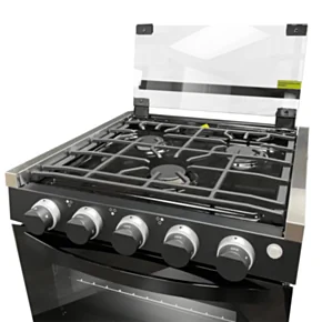 Greystone® Gas RV Range - 12V, 17&quot; Black #CF-RV17BB
