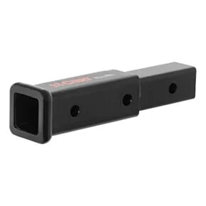 CURT 8-Inch Long Trailer Hitch Extension with Hollow Shank for 2-Inch Receiver, 3,500 lbs #45781