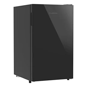 Furrion Single-Door RV Refrigerator - 110V, 4.3 cu. ft., Black Glass Finish, Right Hinge #FCR43ACA-BG-RHH 