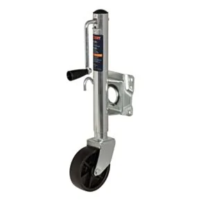 CURT Marine Trailer Jack with 6&quot; Wheel (1,000 lbs, 10&quot; Travel) #25004