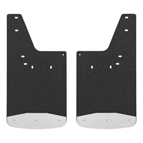 LUVERNE 250933 Rear 12-Inch x 23-Inch Textured Rubber Mud Guards, Select Dodge, Ram 1500, 2500, 3500, 2 Flaps
