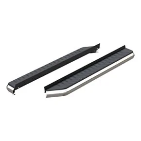 ARIES 2051870 AeroTread 5&quot; x 70&quot; Polished Stainless Running Boards (No Brackets)