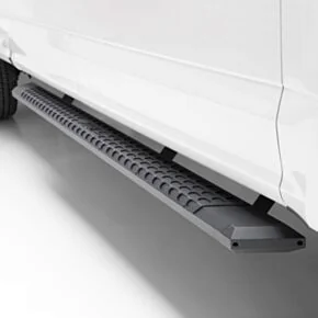 ARIES 2556007 AdvantEDGE Black Aluminum 53-Inch Truck Running Boards, Select Ford F-150
