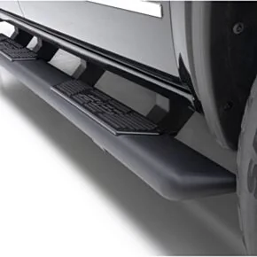 ARIES 2558044 AscentStep Black Steel 5-1/2 x 85-Inch Truck Running Boards, Select Chevrolet Colorado, GMC Canyon
