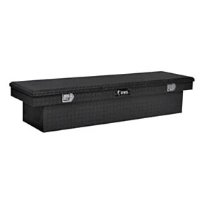 UWS TBS-72-MB Matte Black Aluminum 72&quot; Crossover Truck Tool Box (LTL Shipping Only)