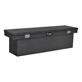 UWS TBSD-69-BLK Gloss Black Aluminum 69&quot; Deep Crossover Truck Tool Box