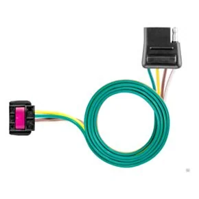 CURT Vehicle-Side Custom 4-Pin Trailer Wiring Harness, Fits Select Buick Encore GX, Chevrolet Trailblazer #56541