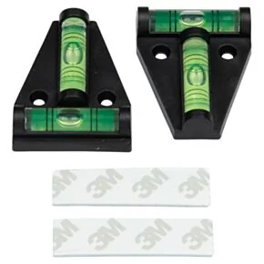 Lippert&nbsp;Cross Check Magnetic Bubble Levels&nbsp;- 2-Pack&nbsp;#2024121199