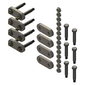 Lippert Tandem Axle AP Kit with Standard Bolts (HD Links) - No Equalizer #211366