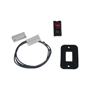 Kwikee® Rectangular Magnetic Switch and Power Switch Kit - White