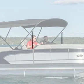 SureShade Sport Arms for Power Pontoon Bimini Top