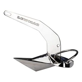 Lewmar Stainless Steel Epsilon Anchor for Power and Sailboats