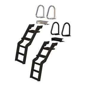 Lippert SureStep&trade; Free-Fit Pontoon Boat Ladder