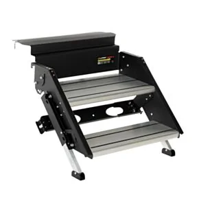 Lippert Solid Step&reg; 4.0 Premium RV Steps - Double