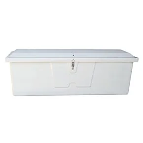 Taylor Made Stow N&rsquo; Go Deep Fiberglass Dock Box, White