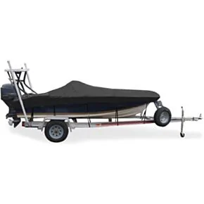 Taylor Made Trailerite Semi-Custom Boat Cover for Flats Boats with Outboard Motor