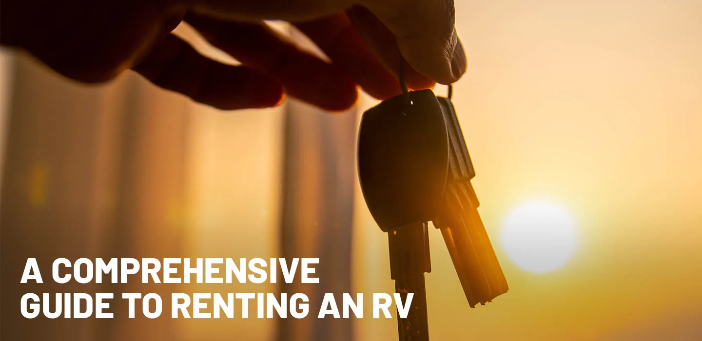 Picking up keys to your rental RV