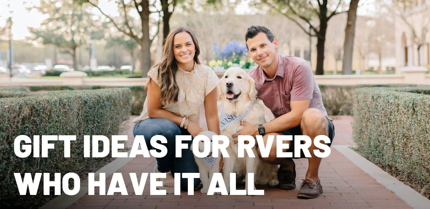 Paws for Love RV Gift Ideas Couple with Dogs