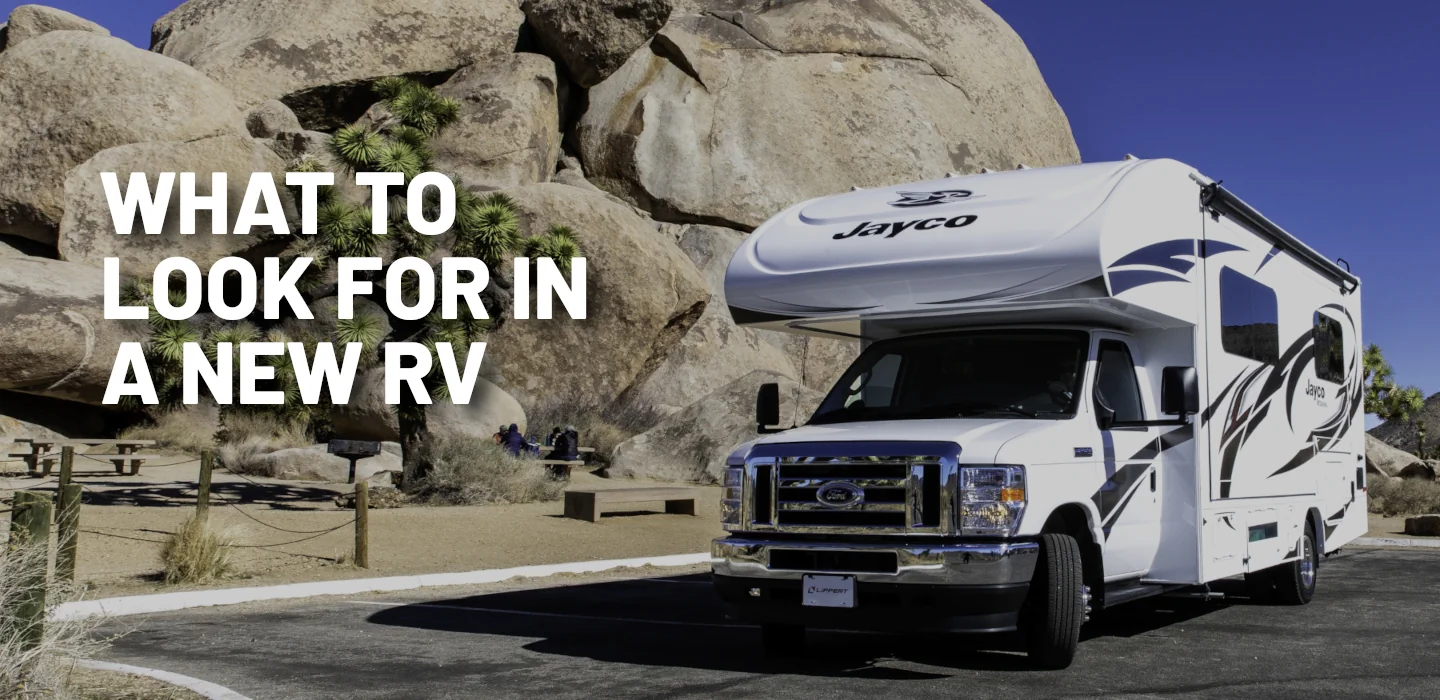 RV at Sunset