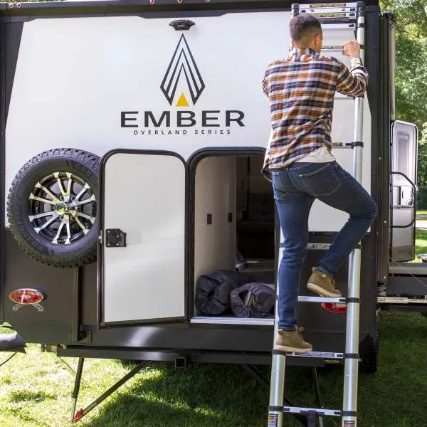 Lippert On-The-Go RV Ladder