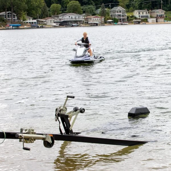 EasyGuide Being Used to Load a Jet Ski on a Trailer EasyGuide Being Used to Load a Jet Ski on a Trailer