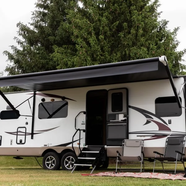 RV awning complete kits transform an outdoor living space