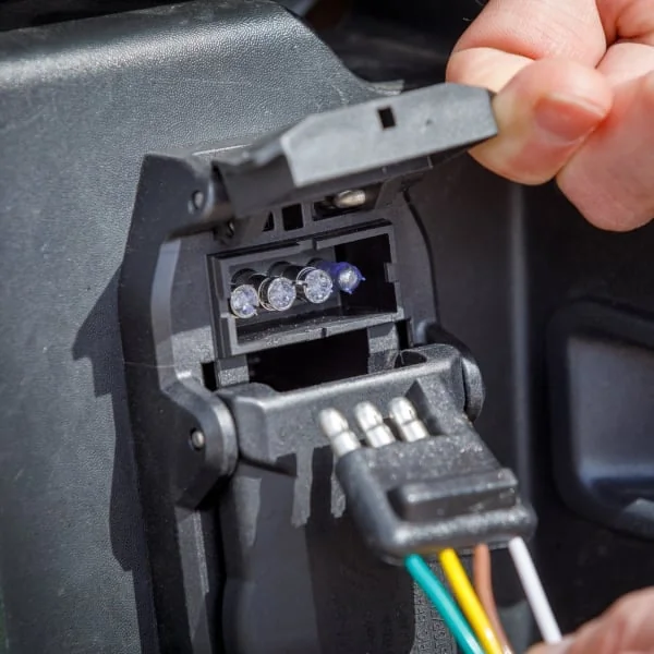 CURT vehicle-trailer wiring harness plug in