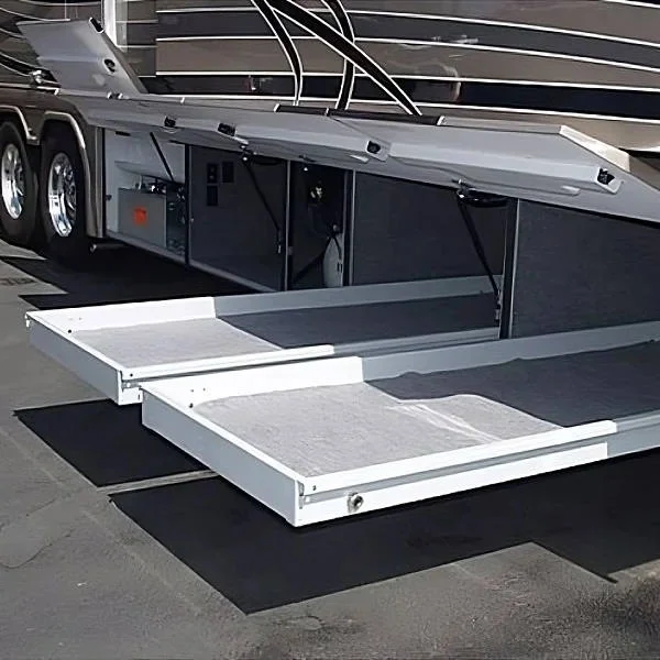 Underchassis RV Slide Tray Storage Drawers by Lippert
