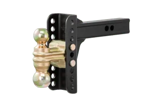 Adjustable Trailer Hitch Ball Mount