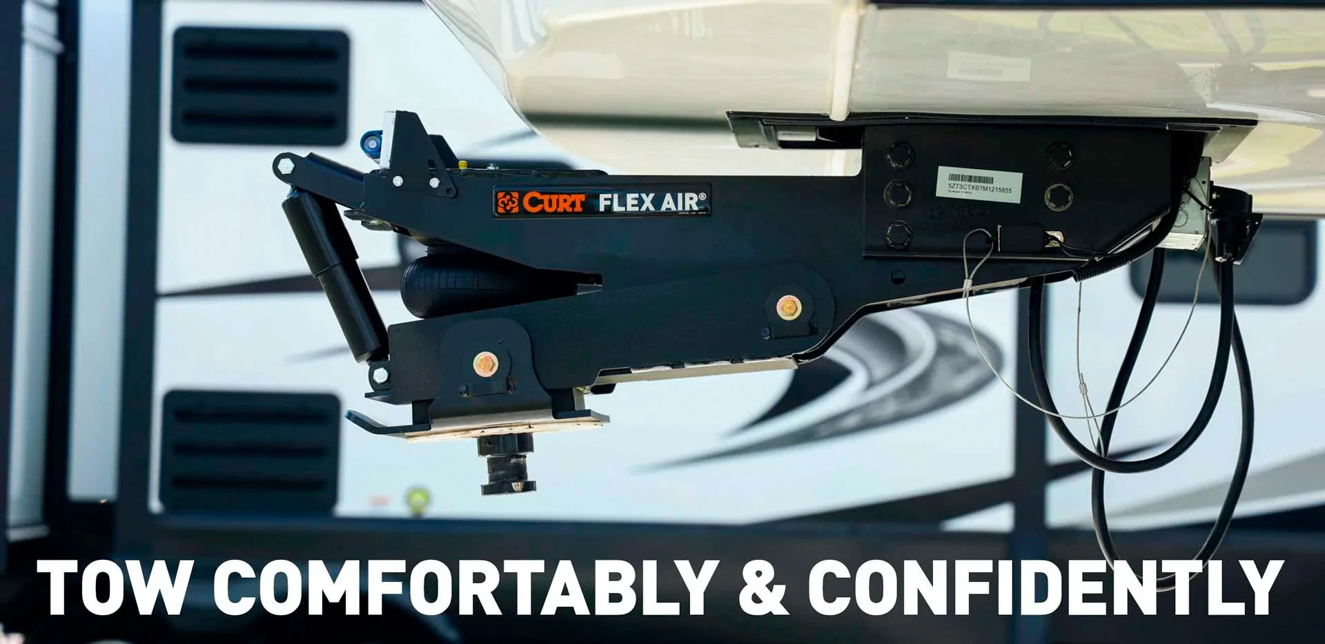 CURT 5th Wheel Pin Box Towing Upgrade Flex Air